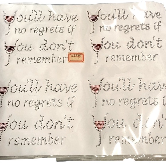 Swarovski Crystal and Rhinestone Heat Transfers - Picture 1 of 3